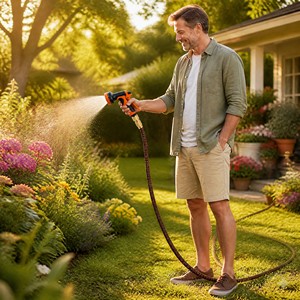 Flexible Garden Hose 100 FT <b>Expandable</b> Garden Hose Kit Lightweight Water <b>Pipe</b> for Backyard Garden and Pet Bathing - Product Image 4