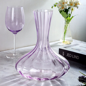 <span class=keywords><strong>Copa</strong></span> de <span class=keywords><strong>Vino</strong></span> Tinto de <span class=keywords><strong>Cristal</strong></span>, Estilo Británico, Tallo Alto, Color Púrpura, <span class=keywords><strong>para</strong></span> un Ambiente Nórdico, Lujoso, Vintage y Bohemio - Product Image 3