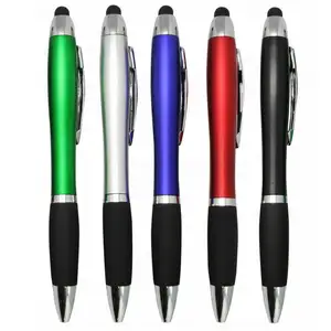 Шариковая ручка со светодиодной подсветкой и многофункциональной подставкой для телефона