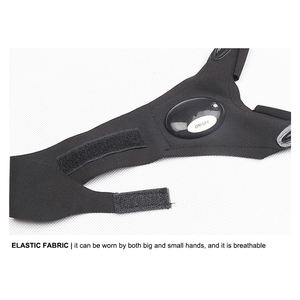 <span class=keywords><strong>Prix</strong></span> d'usine Gadgets innovants Unisexe Lampe torche LED intelligente avec bracelet réglable et fermeture à boucle, sans doigts, pour l'été et la pêche en extérieur - Product Image 2