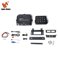 Panel de Interruptores de 12 Canales para Camión de Basura, Control Remoto Inalámbrico por WiFi, Batería de 12V 24V 60A, Resistente al Agua IP67