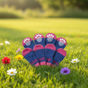 Db Pet Socks Cotton Rubberized Soles Small Large Dogs Summer Cute Style - Product Image 2