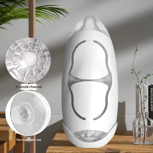 Juguete Sexual para Adultos Maig <span class=keywords><strong>Transparent</strong></span> Squeeze Airplane Cup 2.0 para Entrenamiento y Masturbación Masculina - Product Image 1