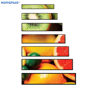 HONGNUO Pantalla Publicitaria de Barra Estirada de 24.9 Pulgadas, Android, Brillo de 500 cd/m², Contraste de 1200:1, Montaje Horizontal y Vertical <span class=keywords><strong>7x24</strong></span> - Product Image 6