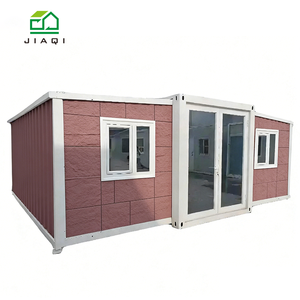 Maison préfabriquée modulaire mobile <span class=keywords><strong>de</strong></span> 20 pieds, extensible, type Tiny <span class=keywords><strong>Home</strong></span>, conteneur préfabriqué en acier <span class=keywords><strong>avec</strong></span> panneau solaire, pour camp minier - Product Image 1