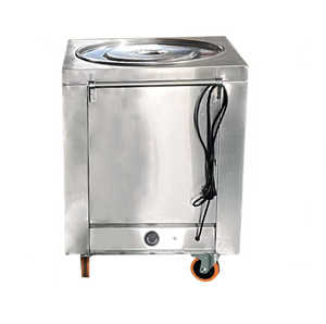 Calentador de Alimentos Eléctrico de Acero Inoxidable DFS05, Baño María, Bandeja para Buffet con 4 Recipientes de Acero Inoxidable, Capacidad de 12L - Product Image 6