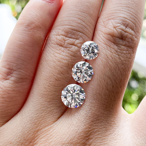 Vòng cắt 1CT D/E/F vvs/vs IGI chứng nhận lỏng phòng thí nghiệm phát triển kim cương cho Nhẫn cưới 1 Carat phòng thí nghiệm tạo ra Kim Cương lỏng hpht/cvd - Product Image 3