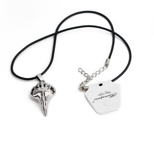 Collar con Colgante de Calavera de Ave para Mujer y Hombre, Collar de Bellatrix Lestrange, Cazador de la Muerte, Serie de Películas Clásicas - Product Image 5