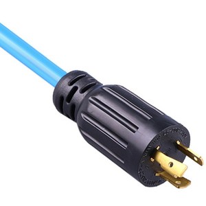 Xuanhui NEMA L5-30P 30amp 125V thẳng lưỡi xoắn khóa nam Cắm phích cắm nối đất điện màu đen 3 ngạnh - Product Image 2