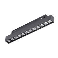 Lumière de grille magnétique anti-éblouissement 6W 12W 18W LED DC48V Lumières de piste carrées COB Zigbee Dim Système intelligent en aluminium Garantie 5 ans