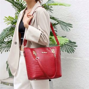 Nuevo Set de Bolsos Casuales de Moda para Mujer 2025 al por Mayor - 6 Piezas, Mini Bolso de Mano con Cremallera, Forro de Cuero Genuino Impermeable - Product Image 2