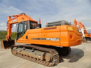 Pelle Doosan dx350 Heures de travail réduites Pelle sur chenilles Doosan d'occasion/Pelle dawoo d'occasion en vente - Product Image 3