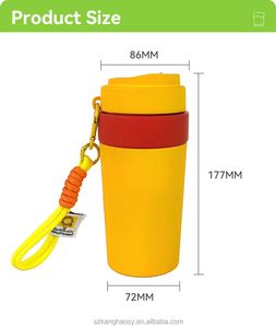 Vaso Térmico de Doble Pared con Aislamiento al Vacío, Libre de BPA, Botella de Viaje de Plástico a Prueba de Fugas, Artículos de Bebida Reutilizables Personalizados de Lujo - Product Image 3