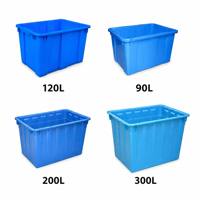 Les fournisseurs vendent des seaux carrés en plastique personnalisables de 90L/120L/200L/300L pour l'industrie alimentaire