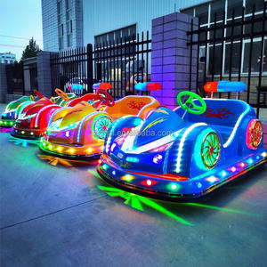 Autos de Choque Eléctricos para Niños de Diseño Novedoso, Precio Económico, Atracciones de Parque de Diversiones Interesantes, con Capacidad para Dos Personas, Paseos de Carreras Callejeras - Product Image 2