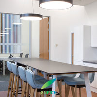Lumière de bureau LED à panneau rond montée au plafond IP20 avec 600mm 500mm 400mm