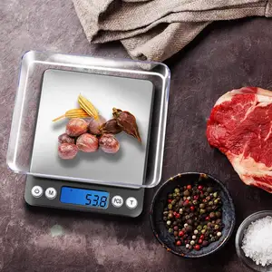 新款家用小型便携式电子厨房体重秤数字食品称重秤