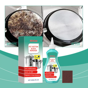 Limpiador de eliminación de suciedad negra quemada de fondo de olla grasienta multiusos JAKEHOE al por mayor - Product Image 2
