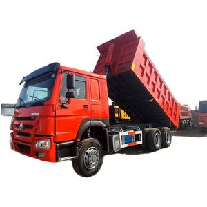 รถบรรทุกเทท้ายแบบพลิกหลัง รุ่นมาตรฐานการค้าต่างประเทศ 371 แรงม้า 6*4 4*8 โชโว ขายตรงรถบรรทุกหลากหลายรุ่น - Product Image 5