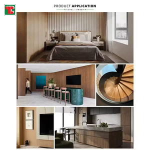 <span class=keywords><strong>Pannelli</strong></span> decorativi sottili in legno di <span class=keywords><strong>faggio</strong></span>, wengé, acero, teak, frassino, quercia, MDF, noce e compensato con impiallacciatura, con finitura personalizzata Cherry Gurjan - Product Image 5