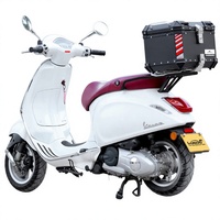 LOBOO Turp Modifikasyonu Alüminyum Alaşımlı IPX6 Su Geçirmez Anahtarlı Kilit Hızlı Çıkarma Modeli V0078 Vespa150 Spring Sprint GTS300 Bagaj