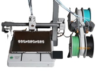 Printer 3D A2L Combo Asli Kecepatan Tinggi dengan Leveling Otomatis Penuh Ukuran Besar 330*320*325mm Printer 3D FDM Multicolor