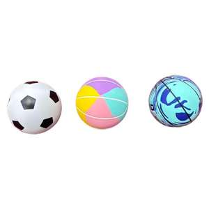 Gummi Hot Selling Farbe 60mm Mini Small Football Benutzer definiertes Logo Hohl gummiball Spiel High Elastic <span class=keywords><strong>Ball</strong></span> Kinder sportspiel zeug - Product Image 2