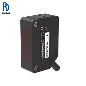 AKUSENSE PTV-TM20AN 20m NPN Through-Beam Square Photoelectric Optical <b>Sensor</b> with Adjustable Detection Range L/D 3-Wire - Product Image 1