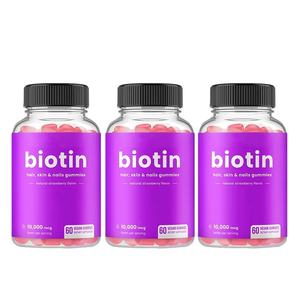 Private Label <span class=keywords><strong>Biotin</strong></span> pertumbuhan rambut Gummies dengan kolagen <span class=keywords><strong>Biotin</strong></span> Gummies <span class=keywords><strong>Biotin</strong></span> kolagen peptida - Product Image 1