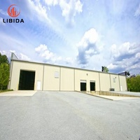 Bâtiment préfabriqué en acier, atelier, bureau, entrepôt, multi-usages, taille personnalisée