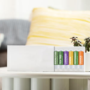 Inhalador Nasal con Aceites Esenciales Puros (Menta, Eucalipto, Árbol de Té) Aroma Fresco para Aliviar la Congestión Sinusal y Aumentar la Energía - Product Image 3