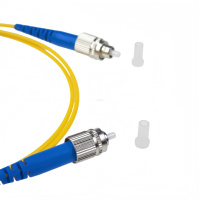 OEM/ODM OS2 kabel Patch serat optik FC-FC Simplex Mode tunggal Aksesori timah serat PVC/LSZH untuk solusi pusat Data/FTTX