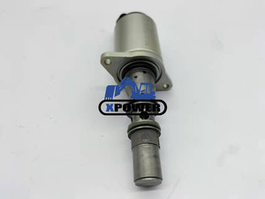 Vanne solénoïde de coupure de carburant XPower noire pour camion excavateur 24V 7167-6200 320D 3CX 4CX 3054 1000 Moteur Pompe Guangdong Garantie 6 mois - Product Image 4