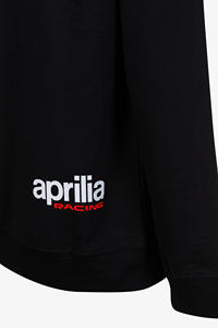 Sudadera con Capucha para Motociclistas de Alta Calidad, Diseño Bezzecchi 72 Aprilia, 80% Algodón, 20% Poliéster, Antiarrugas, Negra, Exportación - Product Image 3