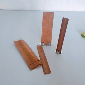 Wholesale Custom Logo Personalized Smokeless Luxury White Glass Wax Holder <b>Candle</b> Crackling Wood <b>Wicks</b> for <b>Candle</b> Making No revi - Product Image 2