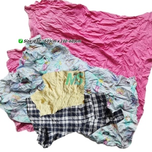 Highly Absorbent 100% Cotton Rags Knit Scraps Fabric Colored Scraps <strong>Export</strong> Oriented Cut 25lb Box Recycled <strong>Textile</strong> <strong>Waste</strong> Clip - Product Image 3