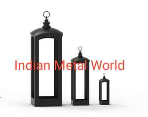 Antique Style Metal <b>Lantern</b> Votive Tea Light For Wedding Decoration <b>Black</b> <b>Lantern</b> For Home Decor Modern Style Christmas Handmade - Product Image 6