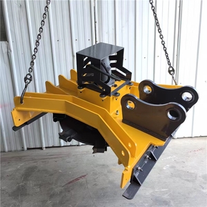 Broyeur forestier hydraulique à disques pour excavatrice, attache <span class=keywords><strong>de</strong></span> déchiquetage pour petits arbres et arbustes, équipement <span class=keywords><strong>de</strong></span> broyage <span class=keywords><strong>de</strong></span> branches sur site pour vergers - Product Image 5