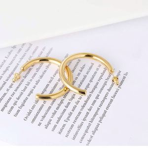 ต่างหูห่วงสแตนเลสสตีลชุบทอง 18K ขายส่ง - Product Image 2