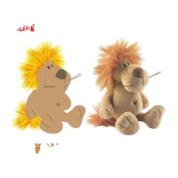 Fabricants vendant des accessoires de rideau d'animaux en peluche jaune poisson en peluche orange douce pour enfants cadeau en peluche personnalisé