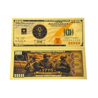 Uang Kertas Amerika 2026 Berlapis Emas 24K untuk Hadiah