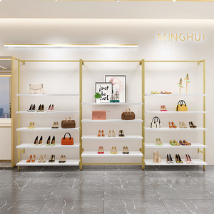 Estante de exhibición comercial de pared multicapa para zapatos de hombres y mujeres para tiendas de zapatos y salas de exposición - Product Image 2