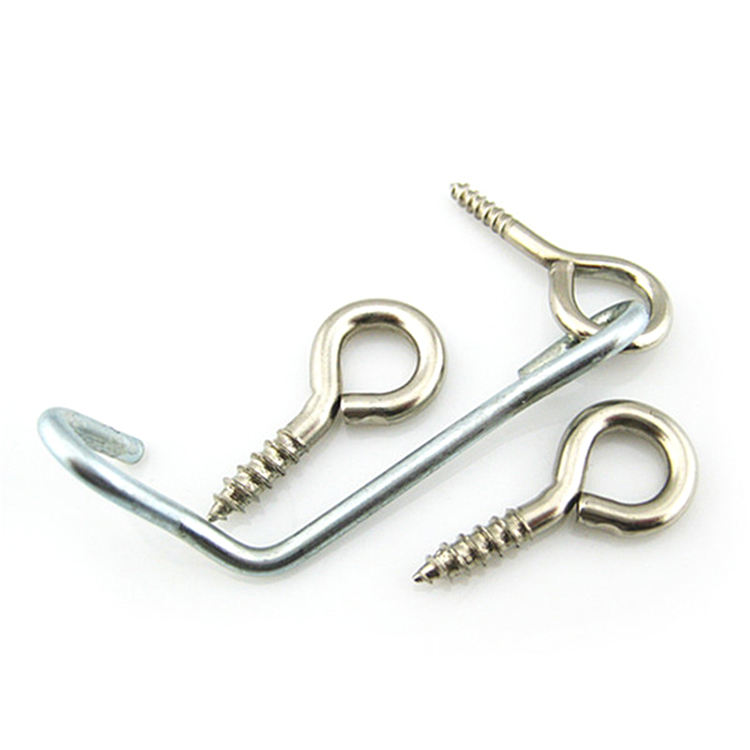 Viti A Occhiello In Acciaio Zincato - 60 Pezzi Per Fai Da Te, Artigianato E Decorazioni - Foto 12