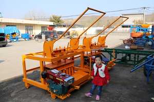 Haiti diskon besar mesin pembuat blok berongga beton seluler mesin diesel bata untuk stok batu bata padat - Product Image 2
