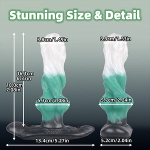YC-2519 Fantasy Anchor Base, Tapón Anal con Vibrador de 10 Modos para Hombre y Mujer, Masajeador de Próstata, Dildo Monstruo, Juguetes Sexuales para Adultos - Product Image 6