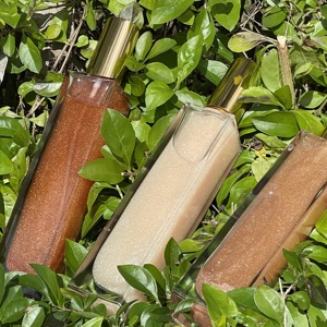 Huile corporelle hydratante longue durée à base d'eau 100 ml avec capuchon doré et fini scintillant, pour marque privée OEM/ODM MLM – Huile cosmétique pour le corps - Product Image 6