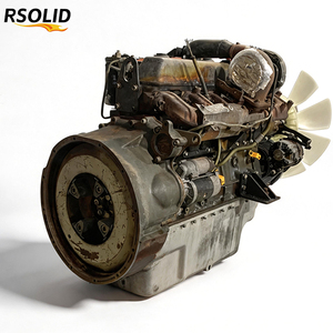 Ensemble moteur diesel Rsoliddiesel 6,0 L, 4 temps, refroidi par eau, démarrage électrique, multicylindre, 132 kW, pour pièces d'excavateur - Product Image 1