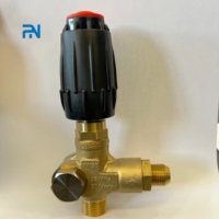 Nouvelle vanne de régulation de pression en laiton noir 4350 PSI 10,6 GPM VW30A pour nettoyeur haute pression, usage domestique et vente au détail, compatible AR PUMP INTER PUMP