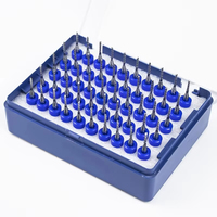 Fresa CNC de 2 filos con dientes de maíz para PCB, broca para electrónica, para aluminio y plástico