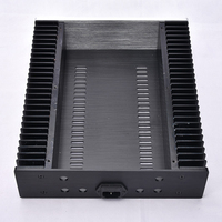 KYYSLB311 * 260*70mm Tout En Aluminium Amplificateur Châssis CNC Boîte Maison DIY Boîtier avec Trous De Refroidissement Maison Audio Amplificateur Cas Shell